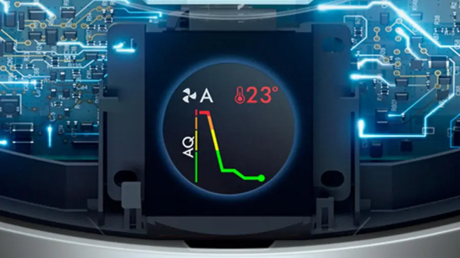 Oczyszczacz powietrza i wentylator z funkcją ogrzewania Dyson Purifier Hot+Cool Autoreact HP7A
